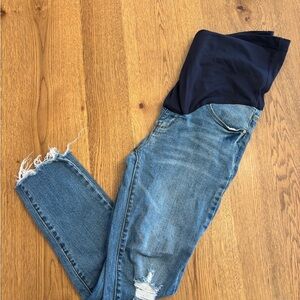 Pink Blush Maternity Jeans